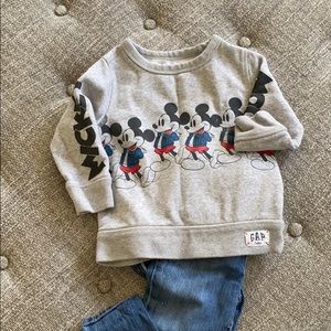 Baby gap Disney sweatshirt